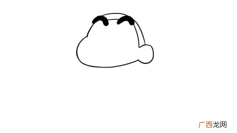 蜡笔小新的身子以及颜色就行了 蜡笔小新简笔画