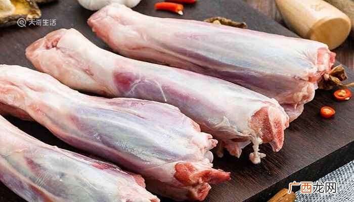 羊前腿和后腿的区别图 羊前腿和后腿的区别