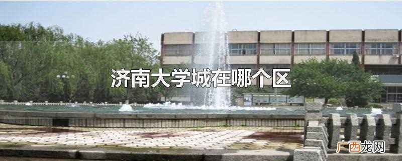 济南的大学城在哪个区 济南大学城在哪个区
