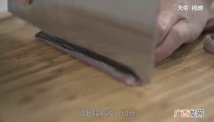 响油鳝丝的做法步骤 响油鳝丝的做法