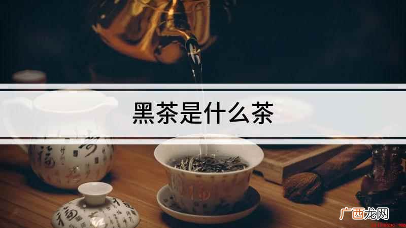 黑茶是什么茶