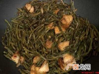 晒干的豆角怎么吃