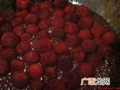 农村杨梅干的制作方法