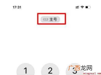 苹果拨号怎么选择主副号