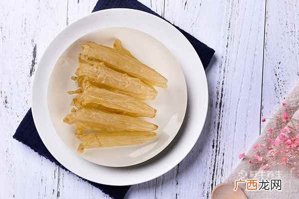 花胶的功效与作用及食用方法