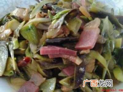 树头菜的做法