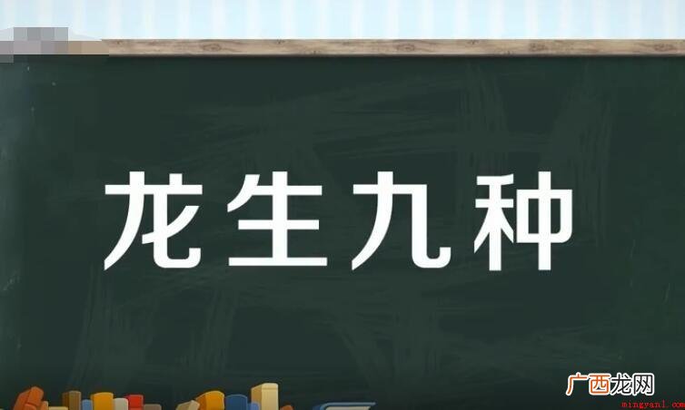 龙生九种是什么意思