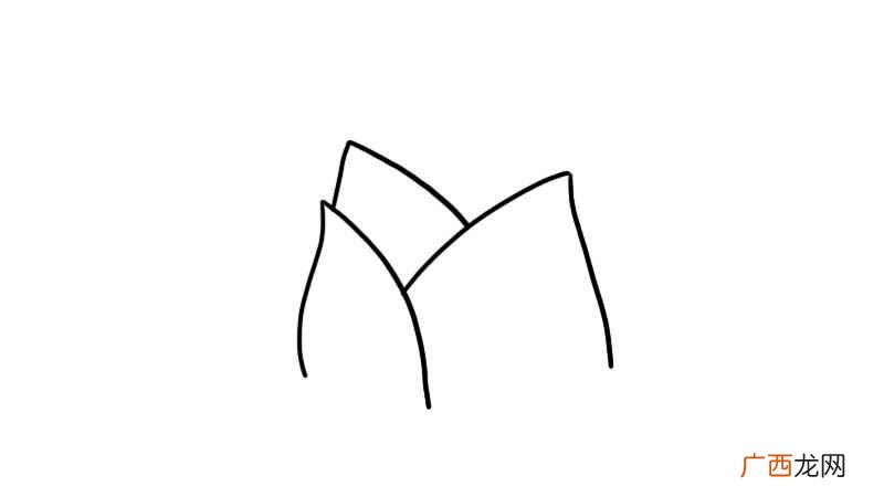 先画竹笋的底部有哪些 竹笋宝宝简笔画