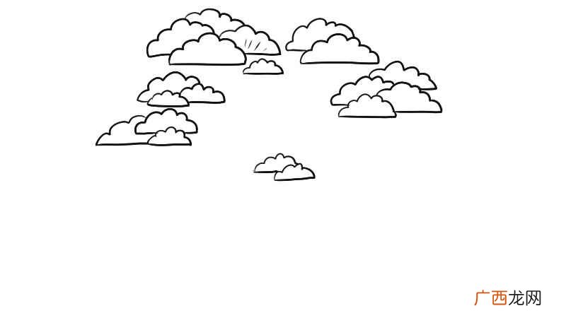 松树简笔画简单又好看 松树简笔画