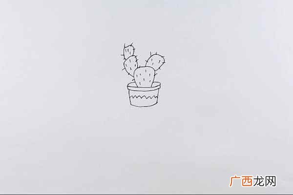 仙人掌图片简笔画大全 仙人掌图片简笔画