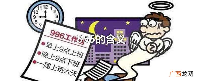 855的寓意是什么意思 855代表含义