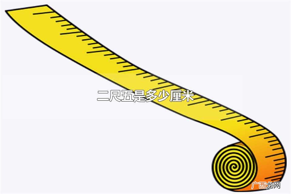 二尺五是多少厘米呀 二尺五是多少厘米