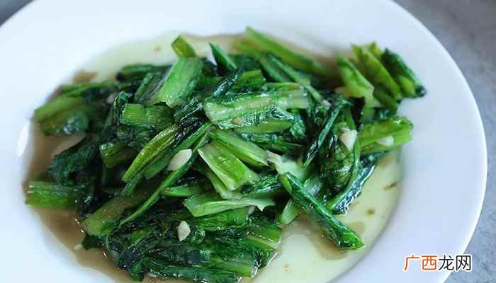 油麦菜怎么做最好吃 蒜蓉油麦菜的做法