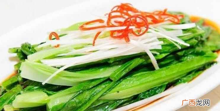 白灼油麦菜怎么做 白灼油麦菜的做法
