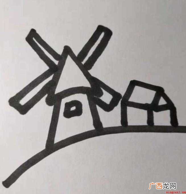 风景简笔画怎么画