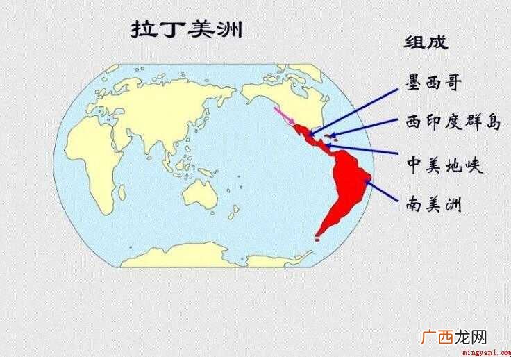 拉丁美洲属于哪个洲  拉丁美洲属于哪个洲