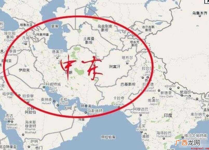 中东指从地中海东部南部到波斯湾沿岸的部分地区 中东国家有哪些