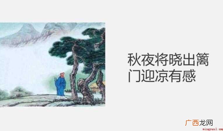《秋夜将晓出篱门迎凉有感二首》的意思是什么