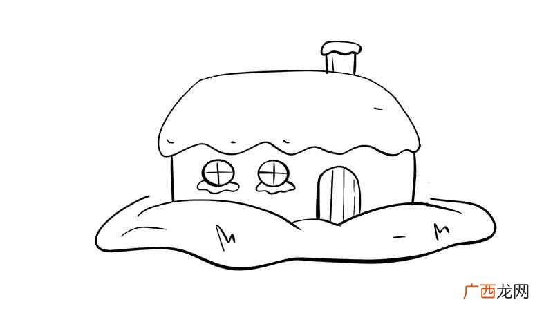 我的家简笔画怎么画好看 我的家简笔画怎么画