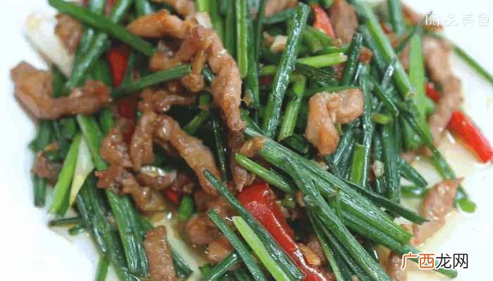 韭菜花炒肉丝做法大全 韭菜花炒肉丝做法