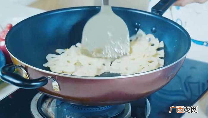 莲藕80克的做法步骤图 炒藕片的做法