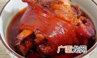 肘子皮的食材 猪肘子怎样做好吃