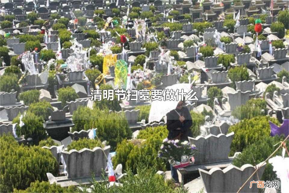 清明节扫墓需要做些什么 清明节扫墓要做什么