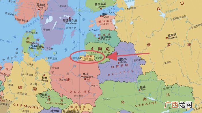 加里宁格勒为什么是俄罗斯的飞地 加里宁格勒地理位置