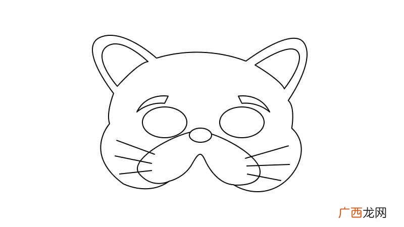 面具简笔画儿童 面具简笔画