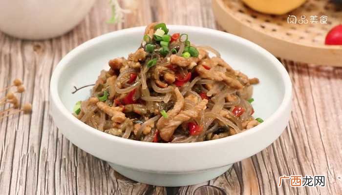 酸菜炒粉条怎么做好吃 酸菜炒粉条的做法