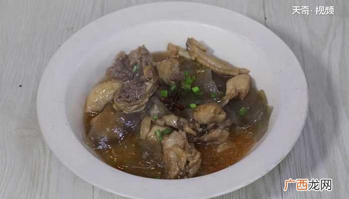 粉皮鸡怎么做好吃 粉皮鸡的做法