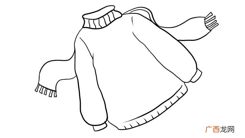 天冷加衣的简笔画 天冷加衣简笔画