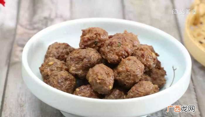 牛肉丸子怎么做好吃 牛肉丸子的做法