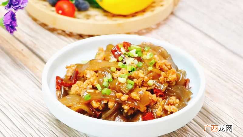 猪肉怎么做好吃 肉末炖粉条