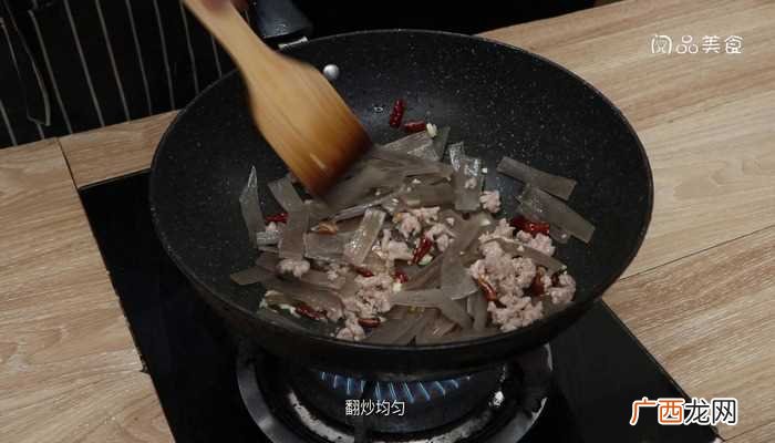 猪肉怎么做好吃 肉末炖粉条