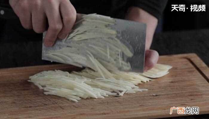炒土豆丝怎么做好吃 炒土豆丝的做法