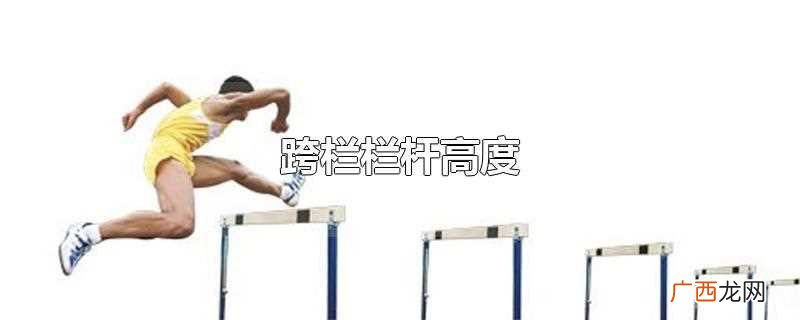跨栏栏杆高度一般是多少 跨栏栏杆高度