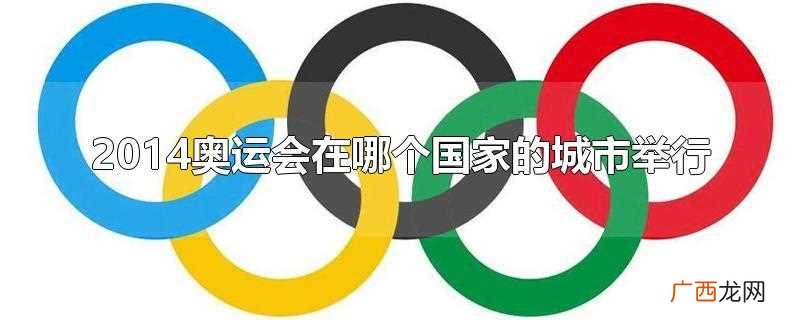 2014奥运会是第22届冬季奥林匹克运动会 2014奥运会在哪个国家的城市举行