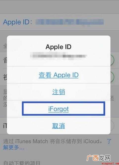 苹果id密码忘了怎么办