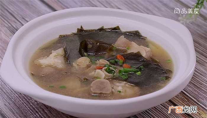 海带猪蹄汤怎么做好吃 海带猪蹄汤的做法