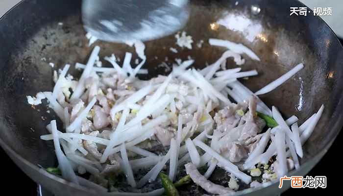 冬笋肉丝的家常做法 冬笋肉丝尖椒的做法