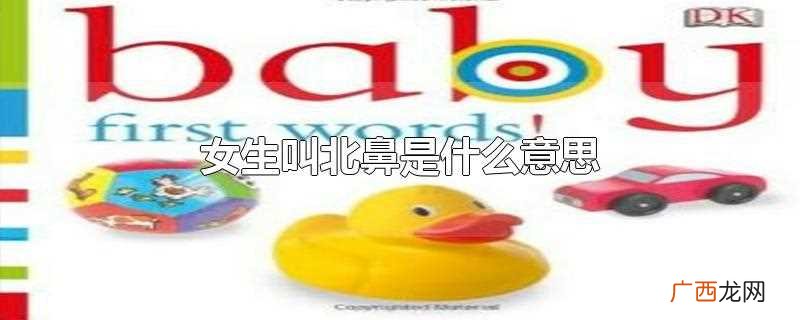 男生喊女生北鼻是什么意思 女生叫北鼻是什么意思
