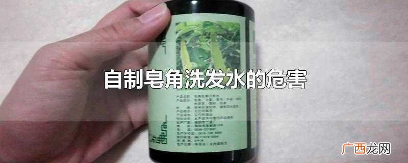 自制皂角洗发水没有添加滋润和润滑之类的物品 自制皂角洗发水的危害