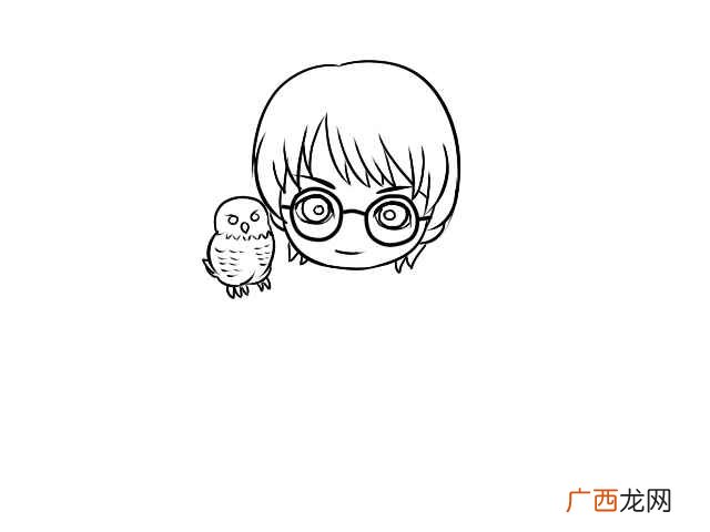 哈利波特简笔画简单又漂亮 哈利波特简笔画