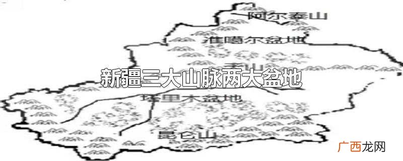 新疆三大山脉的积雪、冰川孕育汇集了500多条河流 新疆三大山脉两大盆地