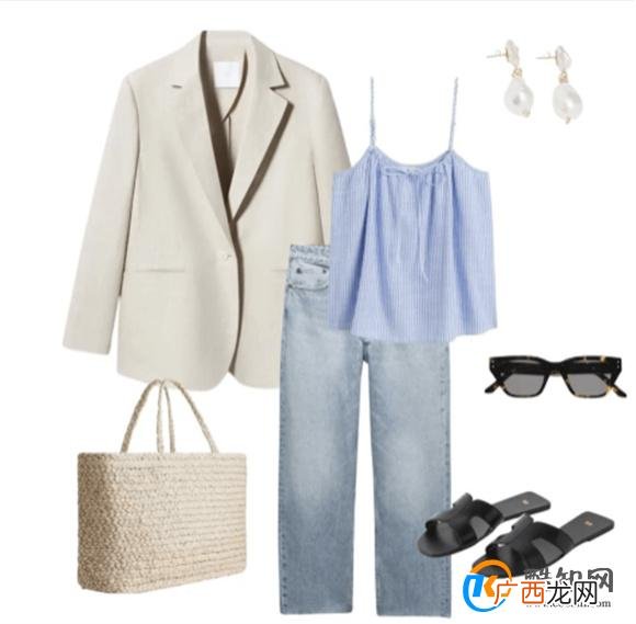 10件衣服穿7天，春夏时刻的简洁穿衣，可以清新自然很亮眼