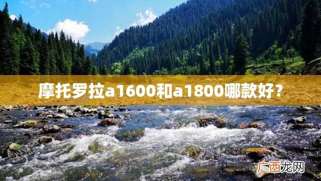 摩托罗拉a1600和a1800哪款好?