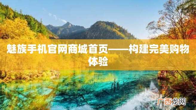 魅族手机官网商城首页——构建完美购物体验