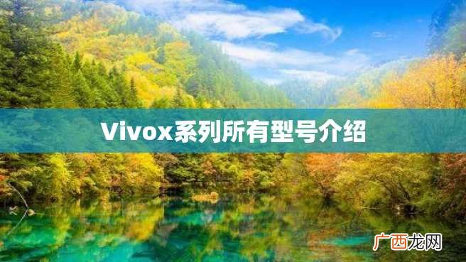 Vivox系列所有型号介绍