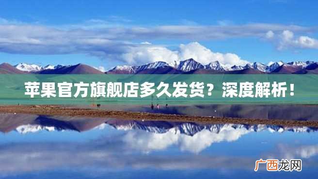 苹果官方旗舰店多久发货？深度解析！